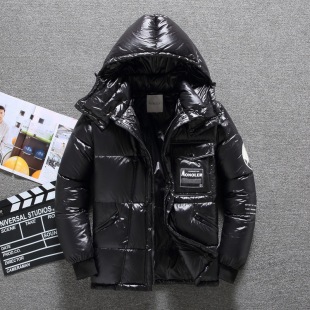 Cross-Border Foreign Trade New Wholesale Short down Jacket Loose Fashion Couple Thickened Star Fujiwara Hiroshi Lightning Jacket