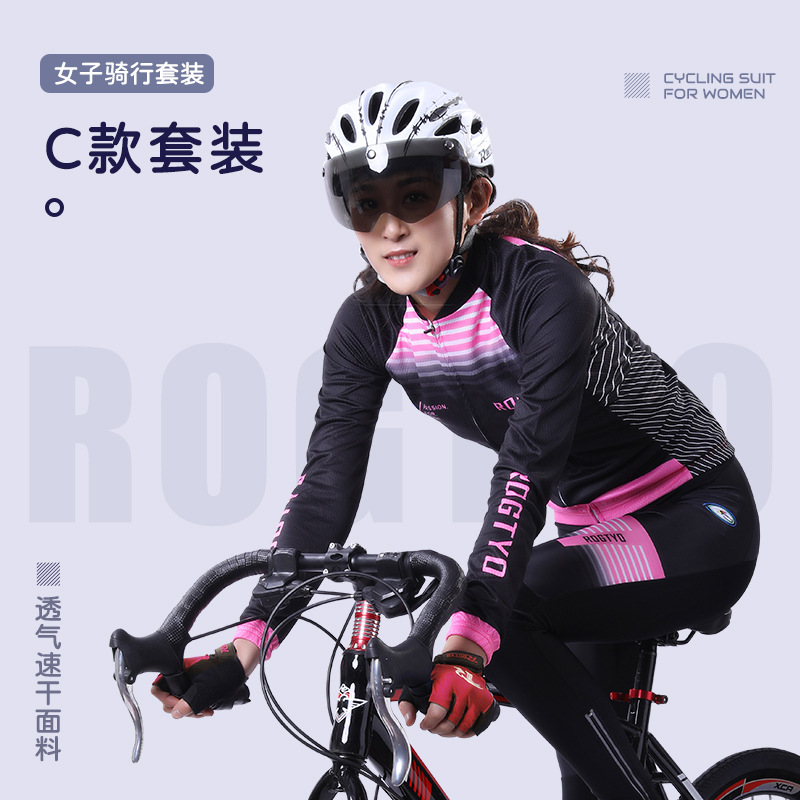 Primavera, verano, otoño, ropa de bicicleta de montaña delgada, traje de manga larga, ropa de equipo de ciclismo de secado rápido