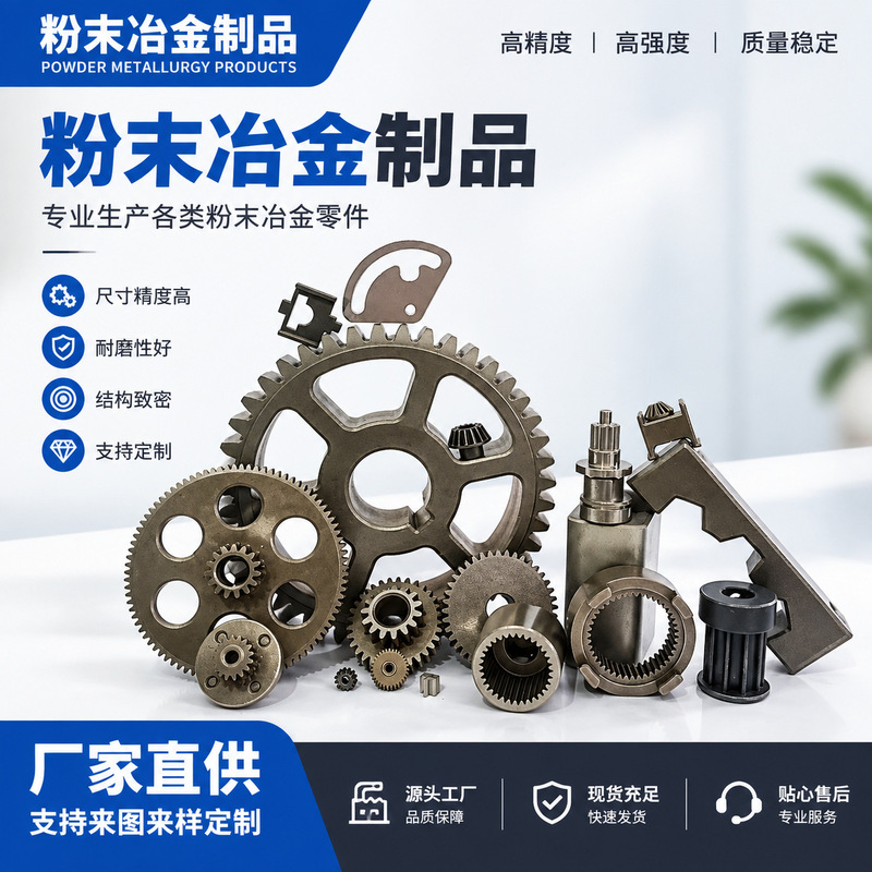 Foshan Powder Metallurgy Products Processing Electric Tool Accessories Series High Precision Metal Gear Transmission Small Parts