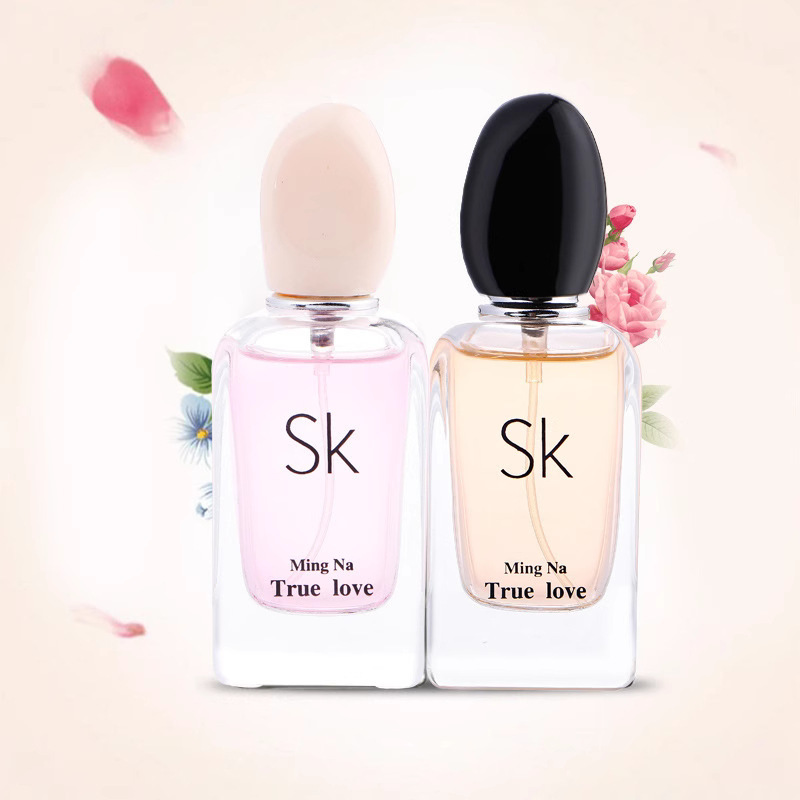 Mingna Perfume for Women, Light Fragrance, Fresh and Long-Lasting Fragrance, Elegant Fragrance Temptation, Micro-Business One-Piece Drop Shipping
