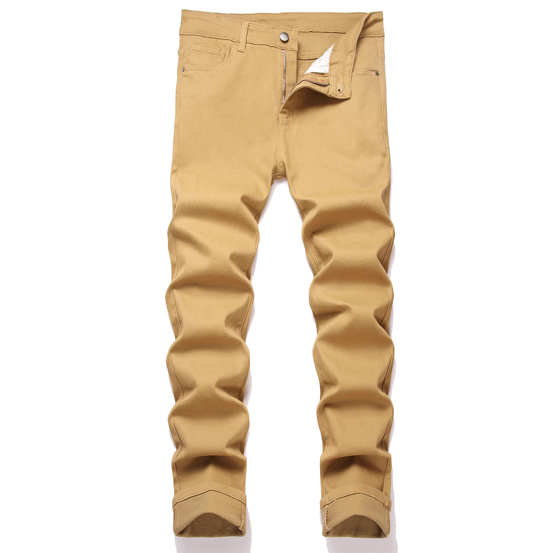 Herrenbekleidung: Modische und bequeme Jeans mit Rissen, trendigem Stretch und Strasssteinen für formelle und legere Anlässe._voghion.com