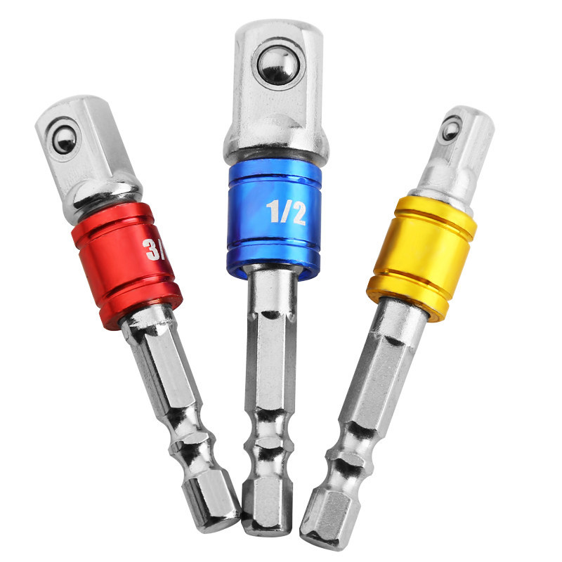 manguito de llave eléctrica varilla de perforación eléctrica columna de conexión cuadrada mango hexagonal girar varilla de conexión cuadrada conmutación girar manguito de conexión grande fly image 5