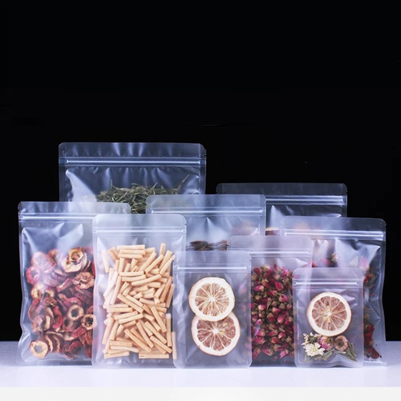 磨砂拉链包装袋食品包装袋密封拉链袋三边封拉链袋热100个每件