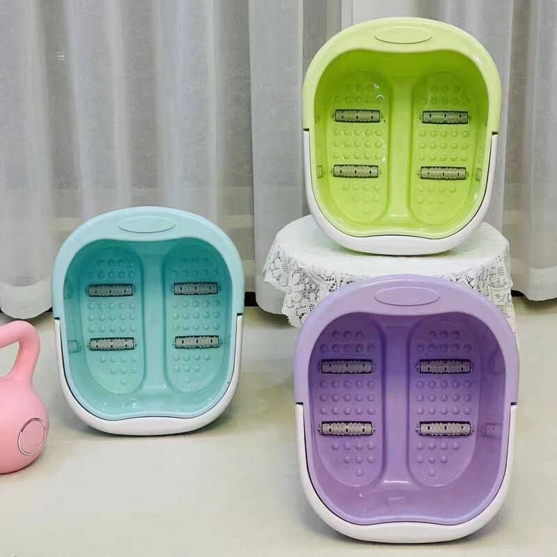 Plastic foot bath bucket home foot bath bucket Roller massage bucket plastic foot bath bucket factory wholesale massage foot bath bucket