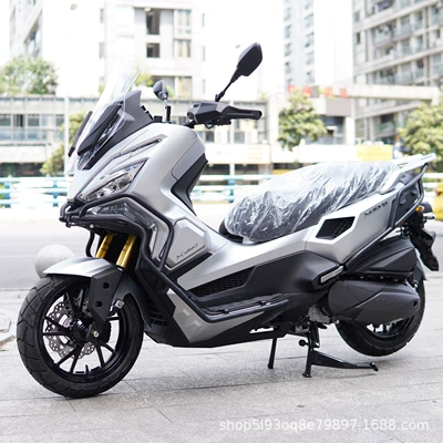 Accessories Carbon Steel Non-Destructive Installation – Motorcycle bumper - matte-black-carbon-steel-front-bumper-rear-bumper