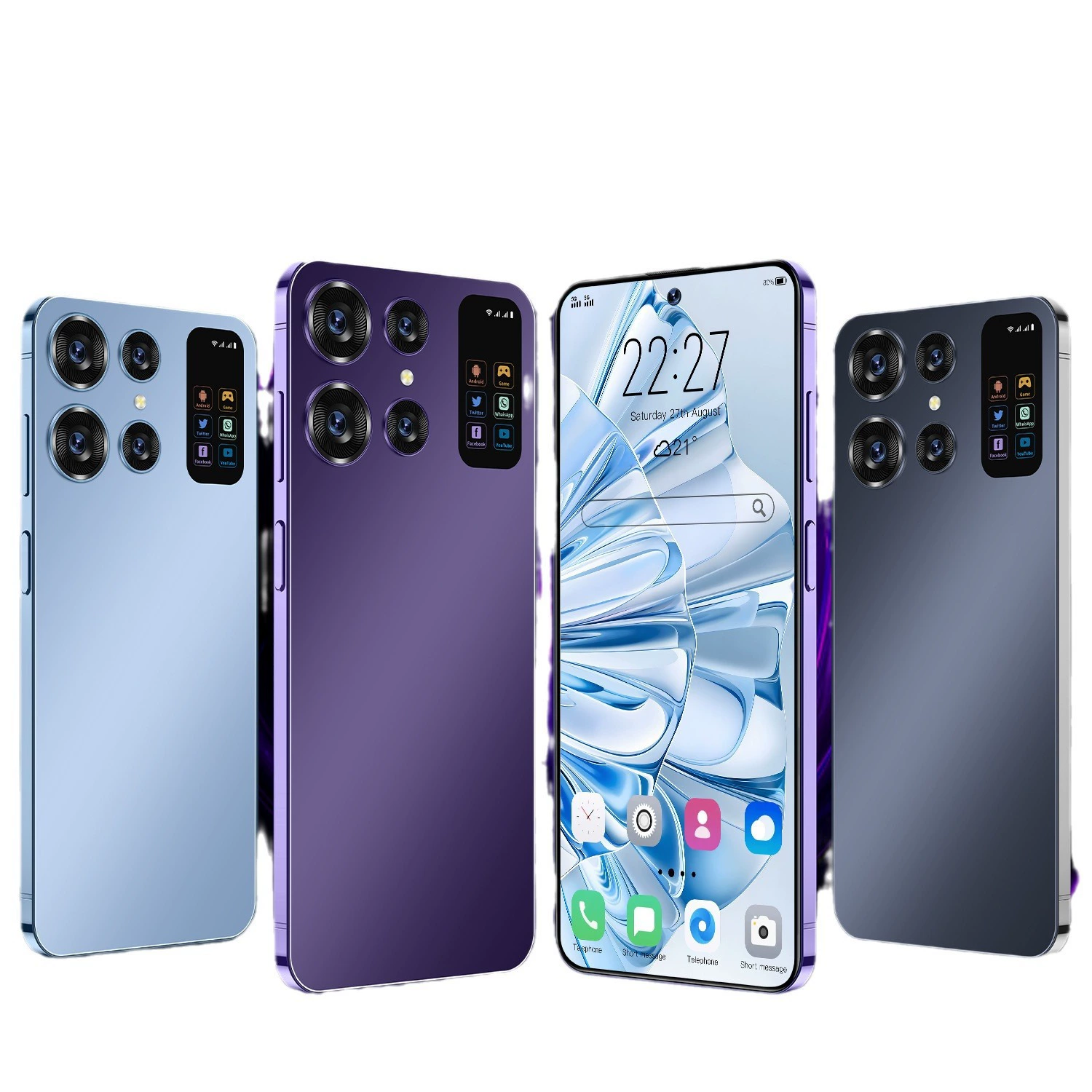 (Торговля через границу), S24, смартфон, мобильный телефон, S24 Ultra, (Physicals), 7.3 дюйма, широкий экран