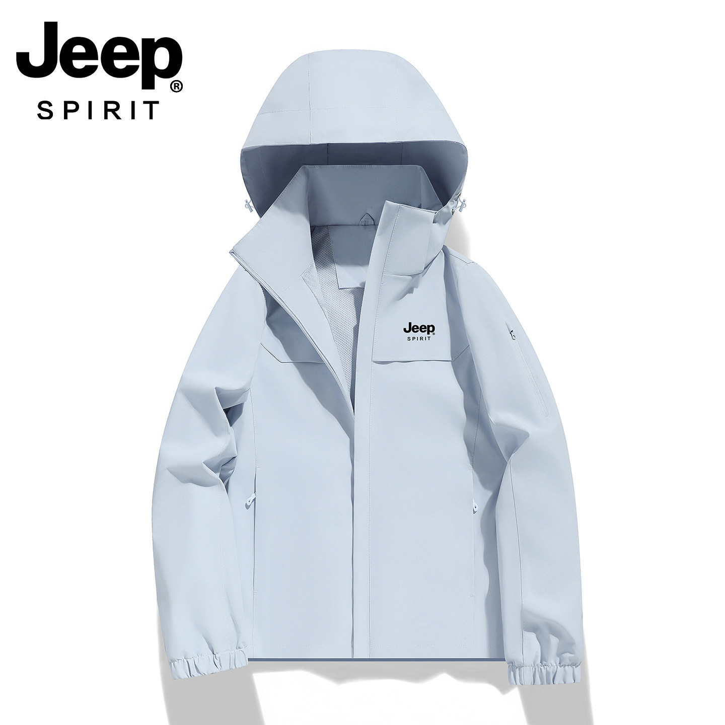 Jeep spiri outdoor sports windbreaker, unisex, thin jacket, couple style, team uniform, windproof jacket, logo design