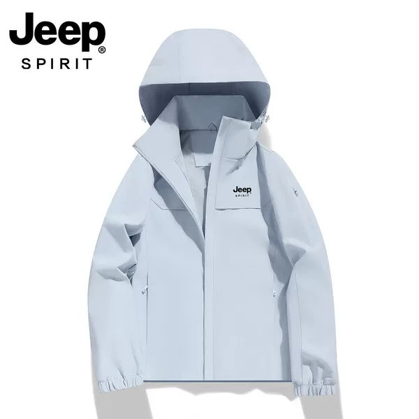 Jeep spiri outdoor sports windbreaker, unisex, thin jacket, couple style, team uniform, windproof jacket, logo design