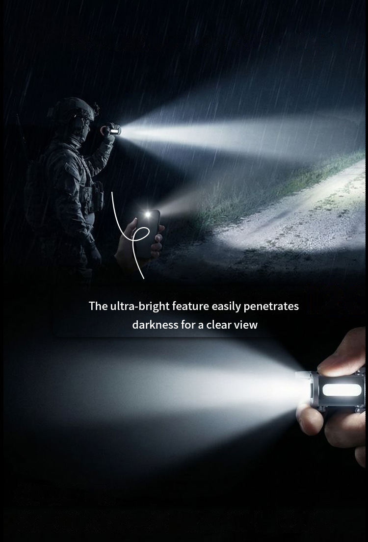 Waterproof Keychain Flashlight