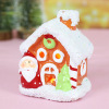 LED decorations, hut, creative Christmas house for elderly, suitable for import, new collection, Birthday gift