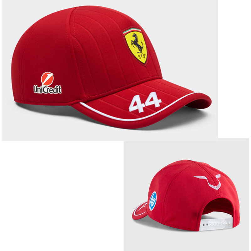 2025F1周辺のフォーミュラ1 KTMチームのレーシングキャップは、ドライバーファン野球のアヒルの舌の曲がりに帽子をかぶっています。|undefined