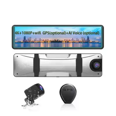 12-inch driving recorder streaming media: Driving recorder