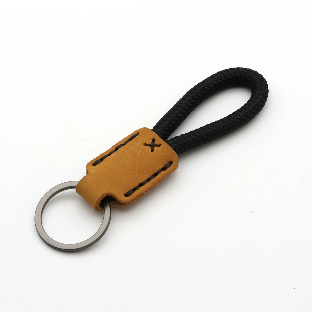 Keychain handmade, pendant, matte universal strap, DIY, genuine leather