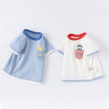 男童短袖T恤夏装新款儿童洋气半袖体恤中小童婴儿宝宝打底衫上衣