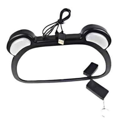 360 ° rotating LED — Large field of view rear view auxiliary mirror