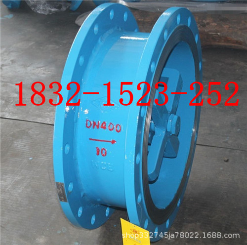 CVKR-10/16C大口径短型铸钢法兰静音式止回阀DN300400500 600 800