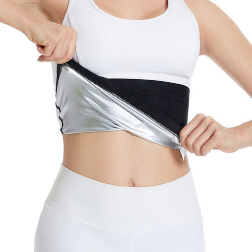 Yoga Set Bodysuit Women's Fitness Running Sweat-Boosting Top Belly-Slimming Waist Trainer for Sauna Workouts
