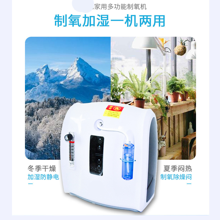 Travel Car Household Atomized Negative Ion Oxygen Generator Oxygen Machine Oxygen Machine Car Oxygen Bar Air Purifier