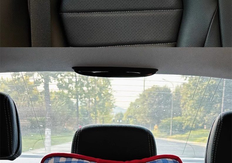 Cute car seat headrest car neck pillow comfortable blue apple series car pillow car pillow a pair of pillows