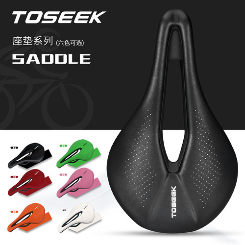 TS60 bicycle road bike seat cushion widened saddle mountain bike seat cushion shock absorption comfortable seat bicycle accessories