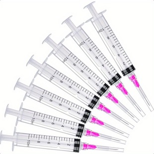 2025 New Cross-Border Dropshipping 20 Packs of 0.34 Ounces 18Ga1.5 Cross-Border Industrial Sterile Syringes