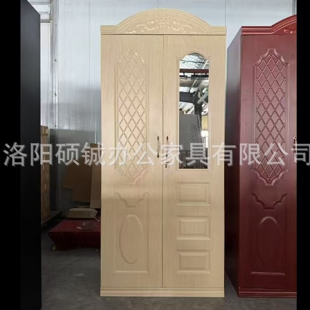 Armario de acero prensado para comercio exterior, armario de acero grabado, armario de hierro, armario para guardar ropa de cama, armario de almacenamiento con diseños impresos, más adecuado para uso doméstico. image 10