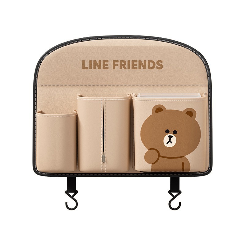 Back Storage Car Hanging Bag Rear Seat Organizer Trash Can Tissue Box Cup Holder_voghion.com