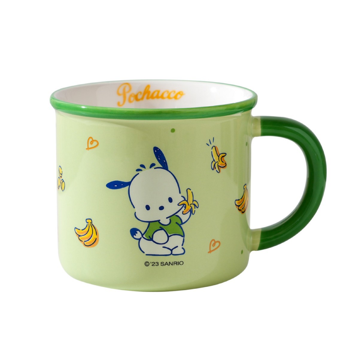 Sanrio autorizado tazas de cerámica auténticas, dibujos animados lindos, tazas de regalo de alto valor, tazas de agua de esmalte caseras