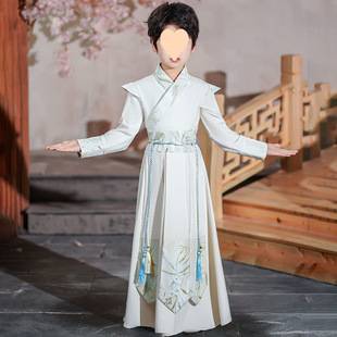 Children's Hanfu Boys' Spring Outfit Ancient Style Young Gentleman Costume Traditional Chinese Clothing Performance Outfit Chinese Style Suit
