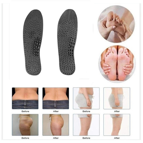 Negative Ion Insoles Magnetic Massage Insoles with Large Massage Points Breathable Foot Bottom Manufacturer Wholesale Far Infrared Non-Therapeutic