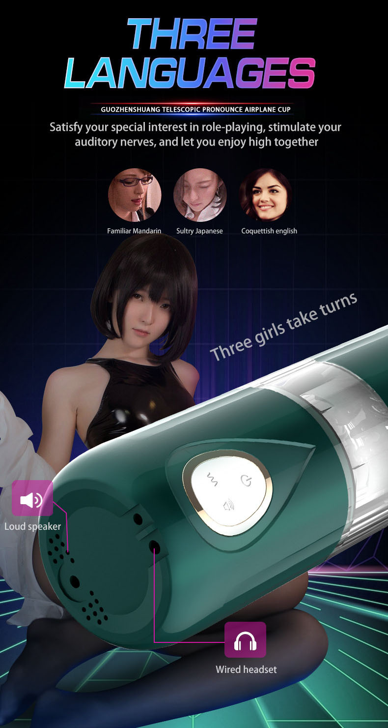 DMM Touch Five Generation T5 Elektrischer Masturbator für Männer, vollautomatisch, teleskopisch, drehbar, mit Saugnapf, Flugzeugform, Sexspielzeug für Erwachsene_voghion.com