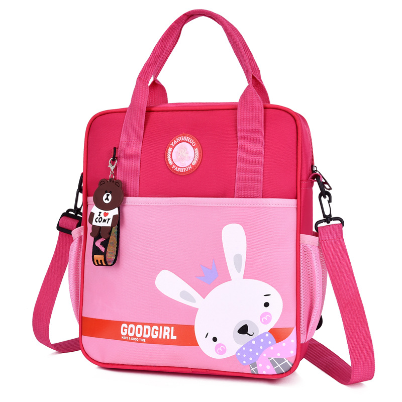 Elementary School Tuition Bag Children's Tuition Bag Tote Bag Can Be Shouldered Student Hand-held School Bag Art Bag Three-use Bag
