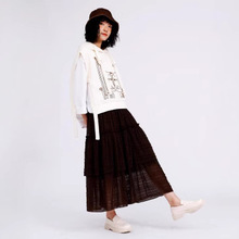 原创设计师品牌MO·陌商场撤柜女装尾货库存棉麻女装库存货源批发