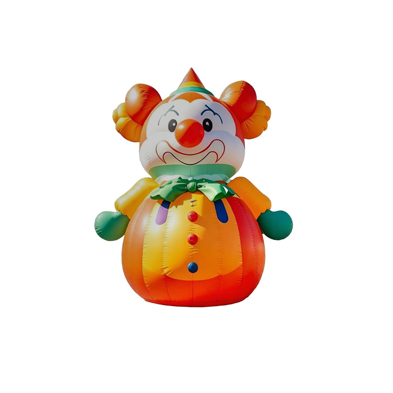 Caricatura payaso infláble modelo de aire tienda centro comercial parque de atracciones actividad calentamiento props decoración de la atmósfera del festival 1 de junio