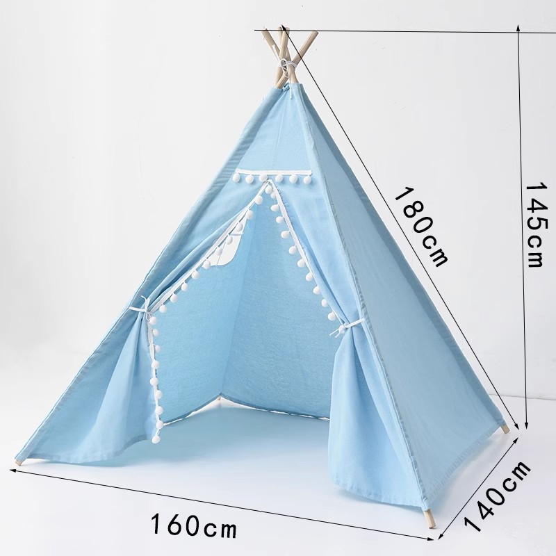 Carpa interior para niños, jardín de infantes, carpa pequeña, casa de juegos india blanca, picnic de celebridades de Internet, decoración de accesorios fotográficos