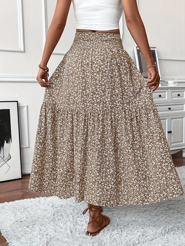 New Print Fashion High-Waisted Skirt Summer Women's Wear