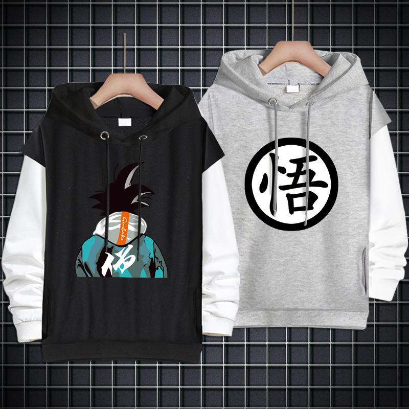 Dragon Ball sweater turtle fairy turtle Wujie King secondary yuan peripheral anime loose fake two-piece hoodie sweater