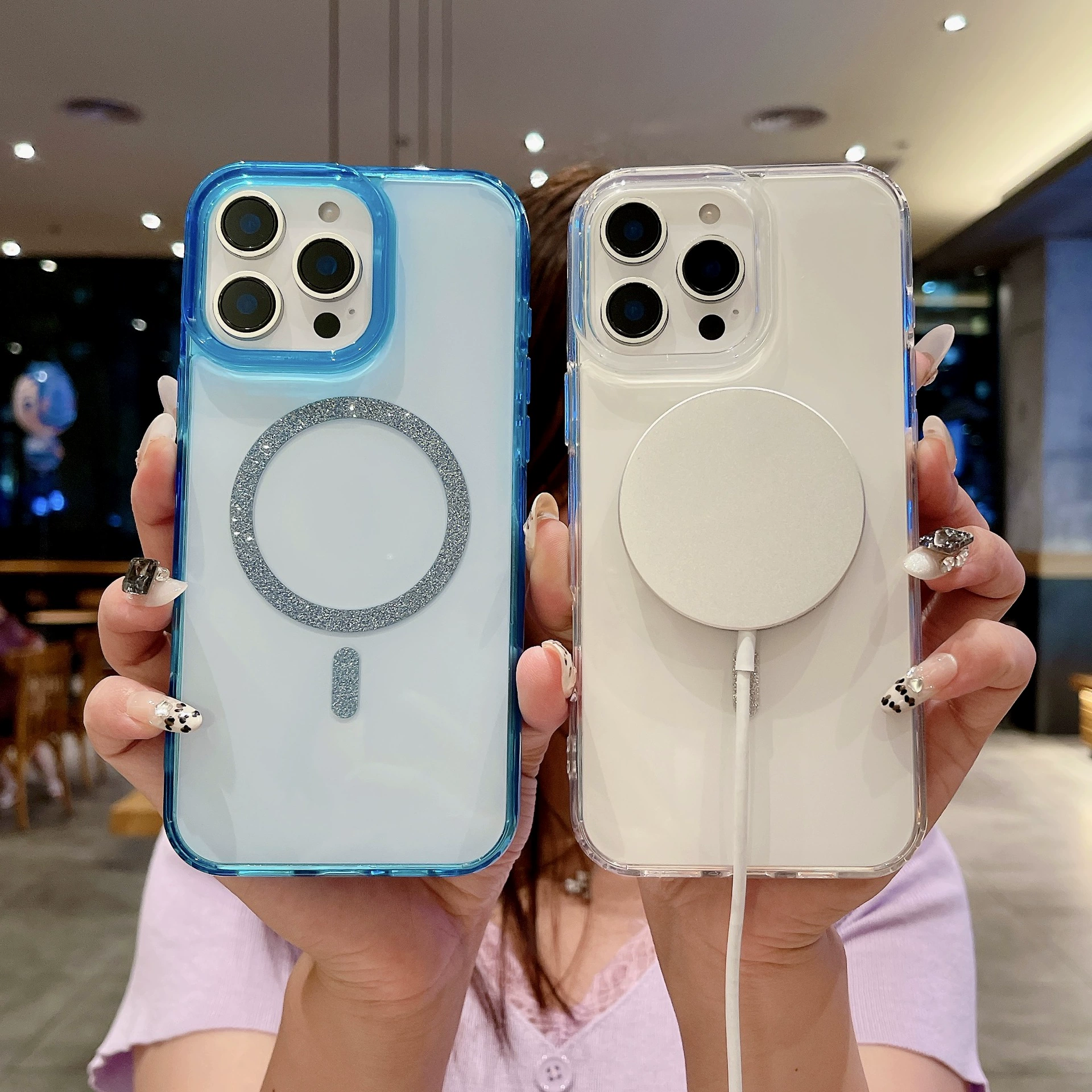 Apple, совместимый прозрачный чехол для iPhone 15, защитный чехол, 16 Pro Max, защита от падений