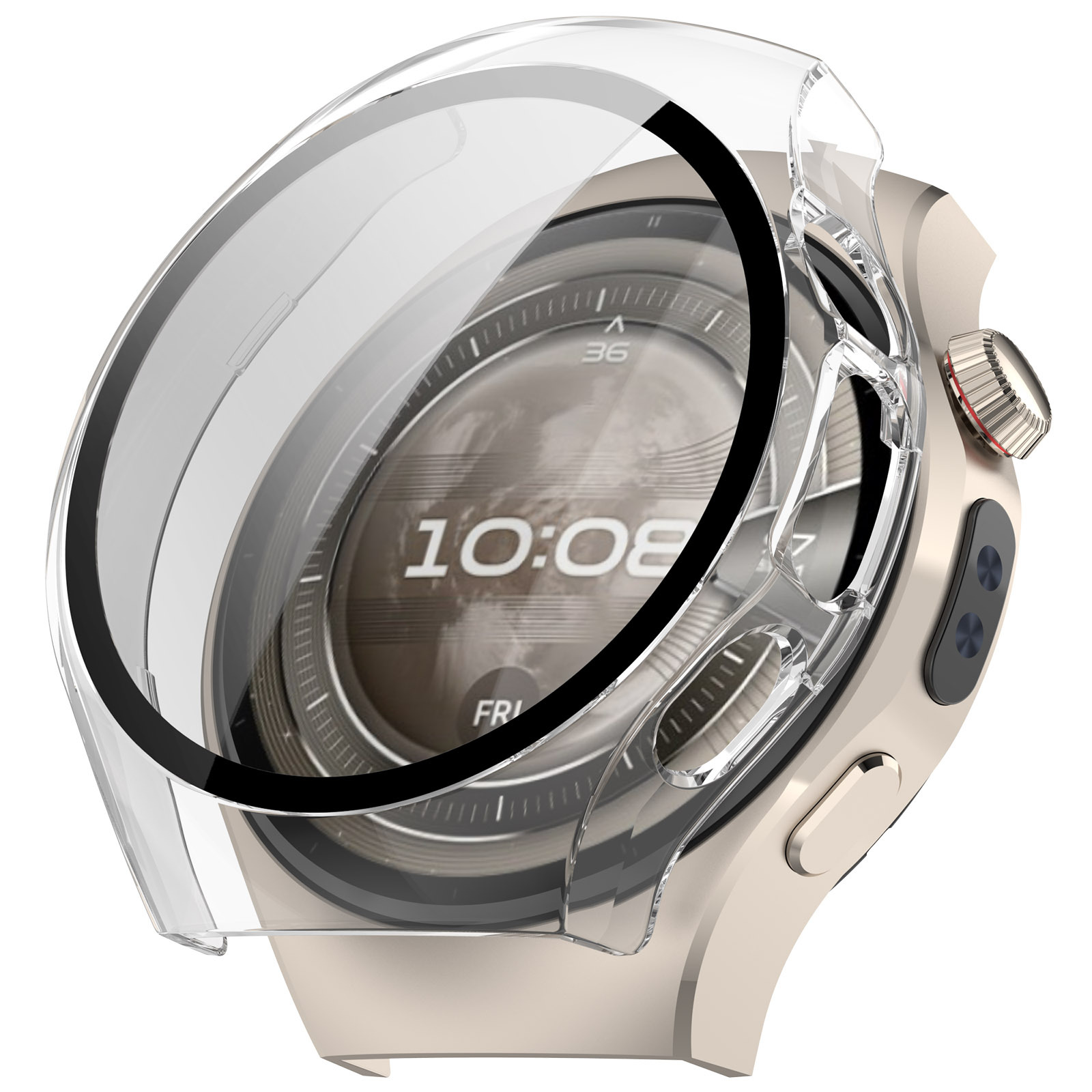 Xinyuan Shuntong is suitable for the Huawei watch5 protective case with a 42MM tempered film and a full 46MM integrated case and film watch case undefined