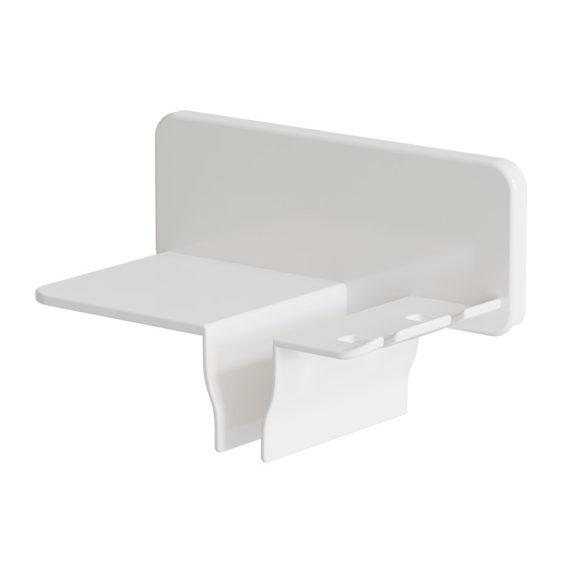 Soporte Magnético para Cepillo de Dientes y Vaso de Plástico ABS Sin Perforación para Baño