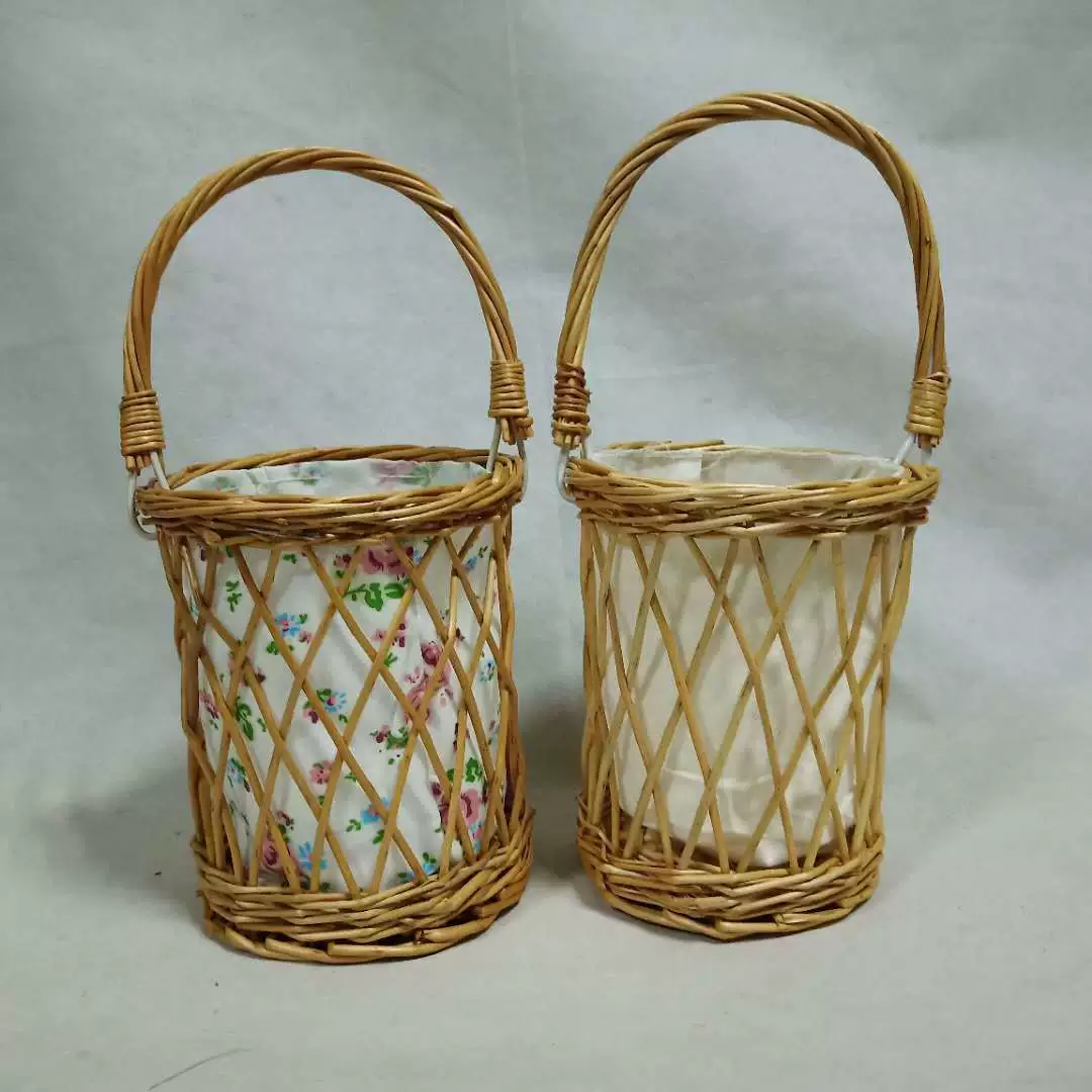 Handheld basket, woven decorations indoor, wholesale
