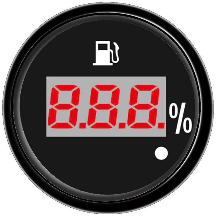 CXIN – 52mm Digital Oil automobile instrument - black-background-black-edge-0-190o