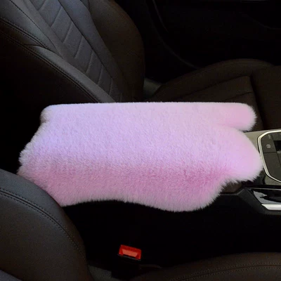 Armrest box — Car Armrest Box Mat Rex Rabbit - light-purple-free-shape