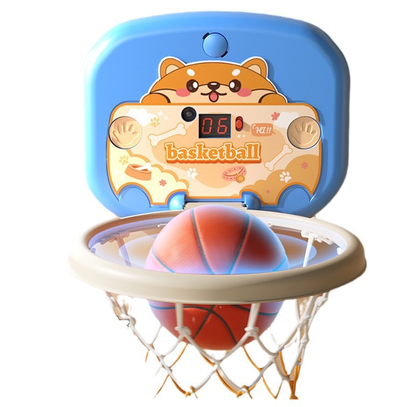 Juguetes de perforación transfronterizos para niños, estantes de baloncesto para bebés caseros, canasta infantil interior sin puntuación