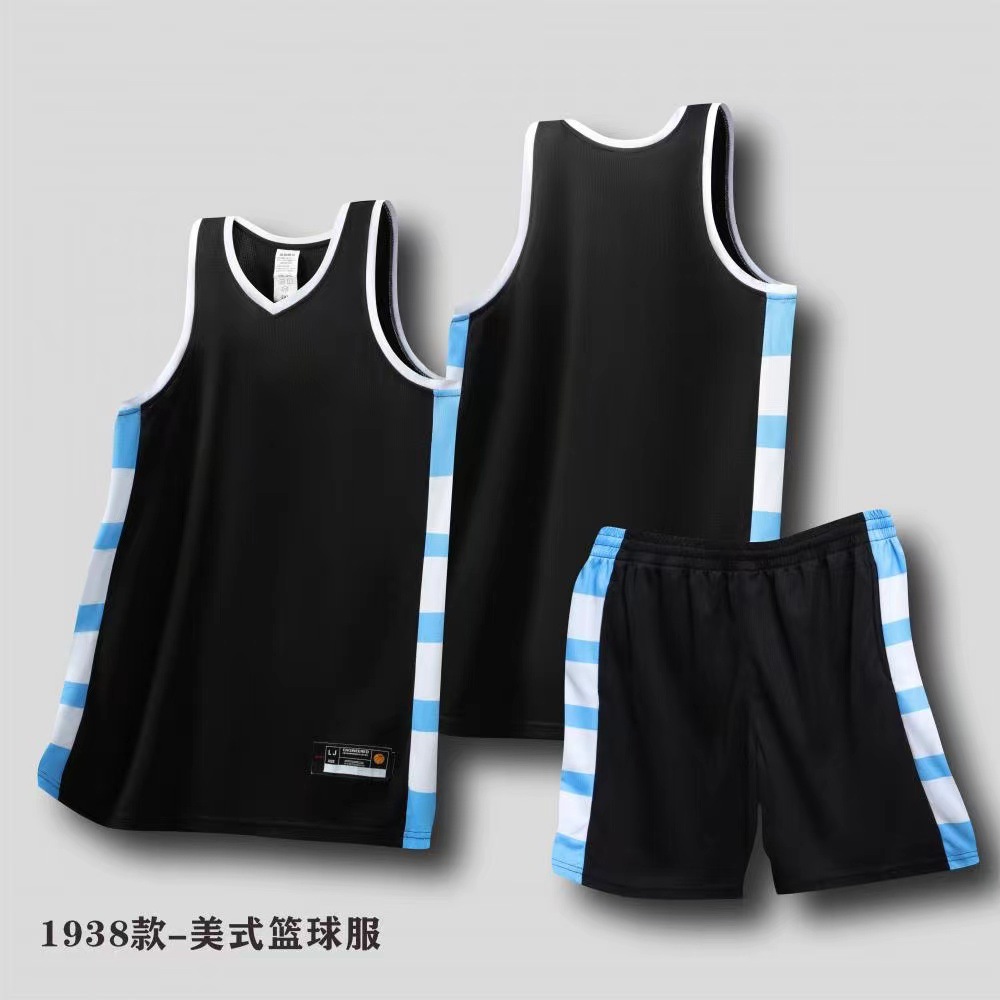 New American Basketball Suit suit College Students Competition Training Jersey Printing Quick-drying Breathable Sports Vest suit