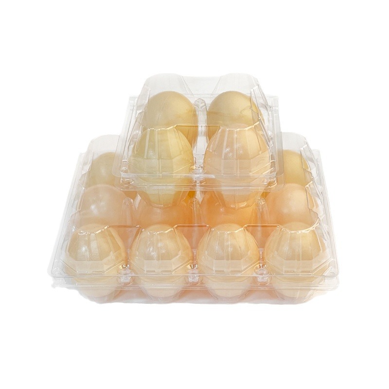 Caja de plástico desechable para huevos, paquete de 10 unidades, bandeja transparente y reforzada para huevos, paquete de 30 unidades, venta directa del fabricante. image 7