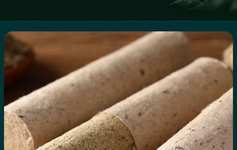 Moxa Stick Ai Tiao 10cm Stone Ground Aged Mugwort Roll for Traditional Moxibustion Warming Care preparation