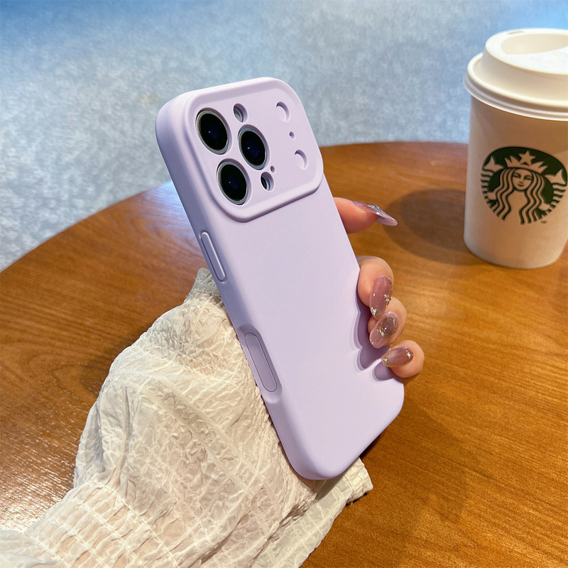 秒变17适用苹果16promax手机壳液态硅胶iphone16镜头全包防摔壳女|undefined