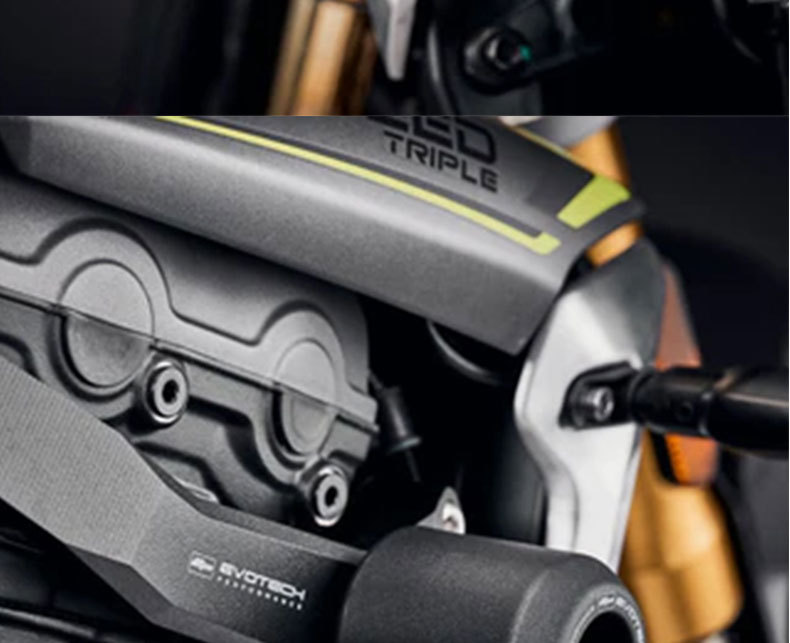 Suitable for Triumph Speed Triple 1200Rr/Rs Engine Modified Body Bumper Anti-Fall Ball Glue