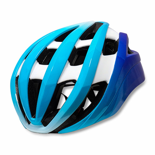 Bicycle riding helmet colorful gradient color ultra-light ventilated breathable summer helmet bicycle helmet
